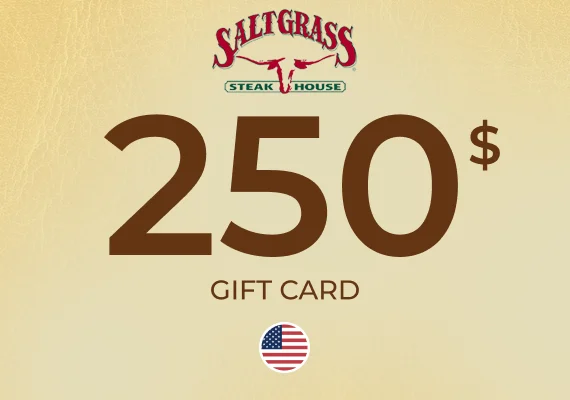 Saltgrass Steak House Gift Card 250 USD