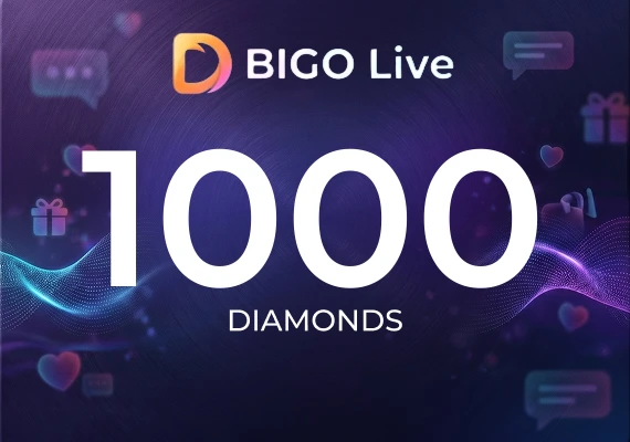 BIGO Live - 1,000 Diamonds