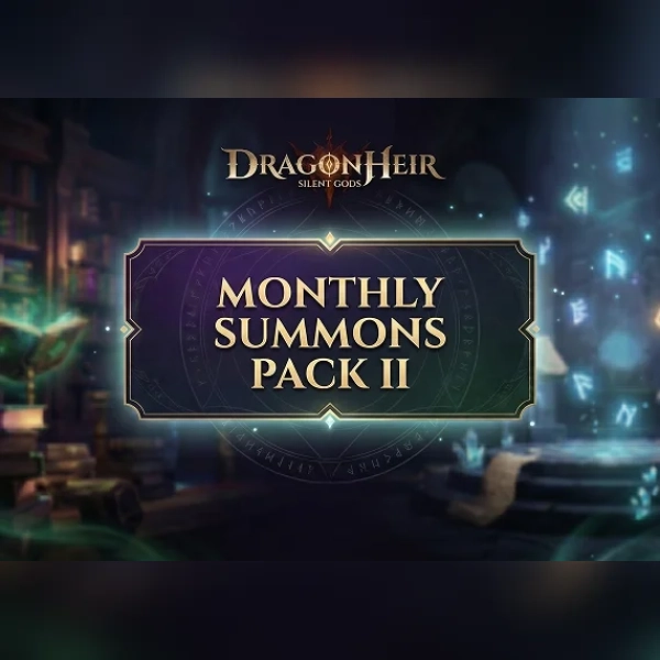 Dragonheir: Silent Gods - Monthly Summons Pack II Direct Top-Up - GLOBAL