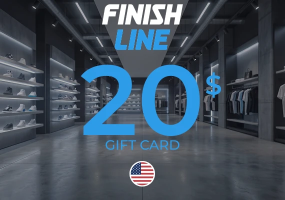 Finish Line Gift Card 20 USD