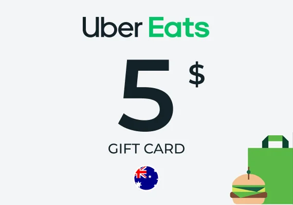 Uber Eats Gift Card 5 AUD