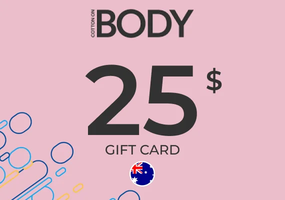 Cotton On Body Gift Card 25 AUD