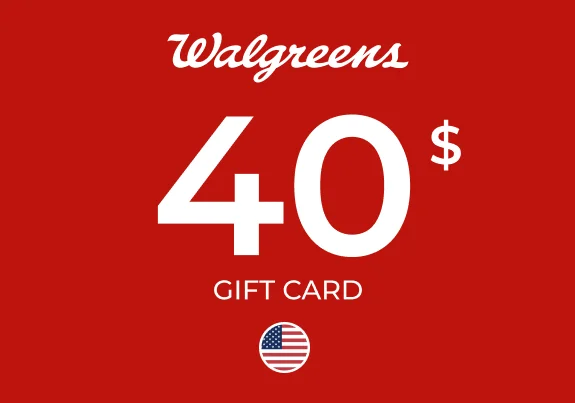 Walgreens Gift Card 40 USD