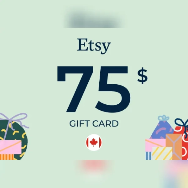 Etsy Gift Card 75 CAD Key - CANADA