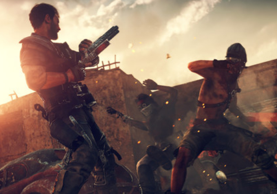Explore the post-apocalyptic wasteland as Mad Max, scouring a vast terrain for resources. Explore the post-apocalyptic wasteland as Mad Max, scouring a vast terrain for resources.