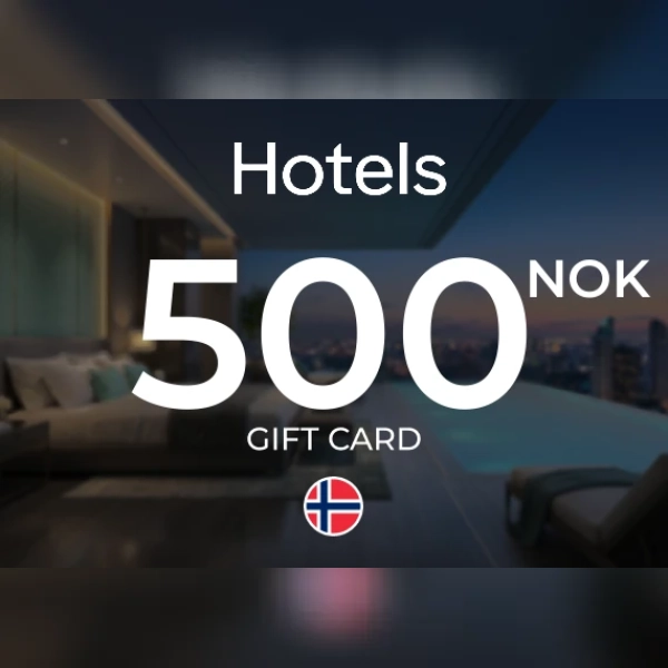 Hotels Online Gift Card 500 NOK Key - NORWAY