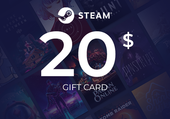 Steam Wallet Gift Card 20 USD