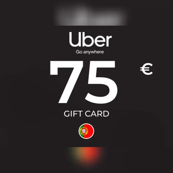 Uber Gift Card 75 EUR Key - PORTUGAL