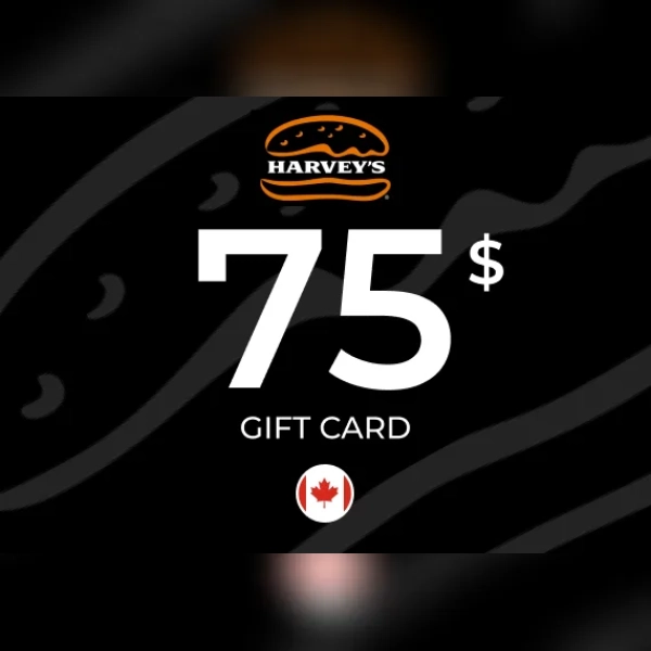 Harvey's Gift Card 75 CAD Key - CANADA