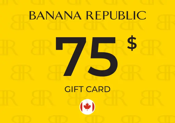 Banana Republic Gift Card 75 CAD