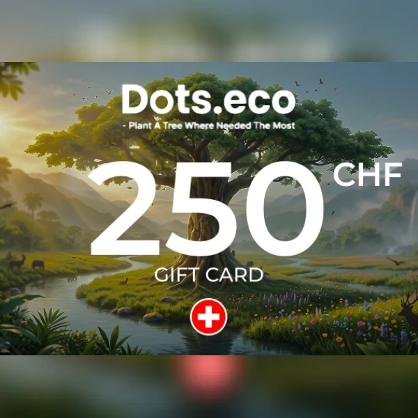 Dots.eco - Plant A Tree Where Needed The Most Gift Card 250 CHF Key - SWITZERLAND