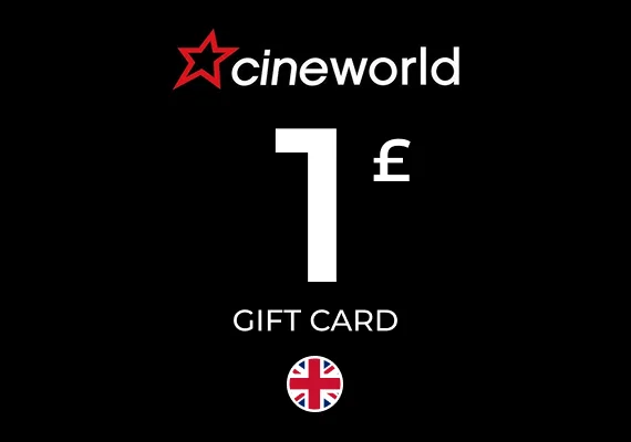 Cineworld Gift Card 1 GBP Cineworld Gift Card 1 GBP
