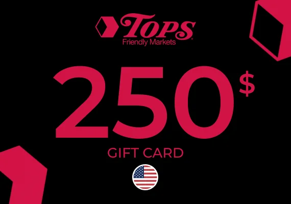 Tops Market Gift Card 250 USD