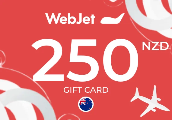 Webjet Gift Card 250 NZD