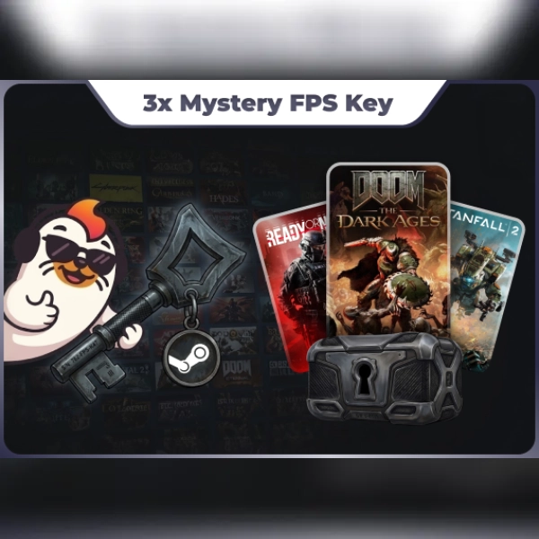 Mystery Keys 3X Fps Mystery Steam Keys
