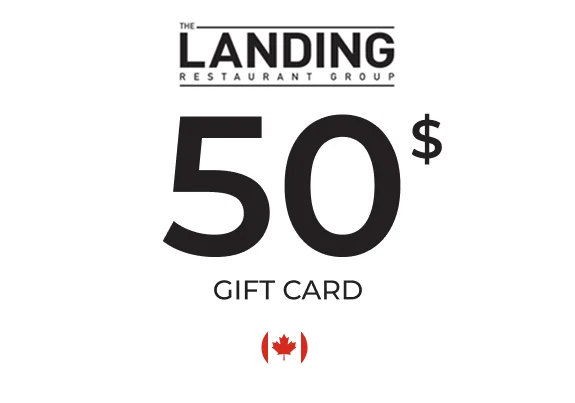 The Landing Restaurant Group Gift Card 50 CAD