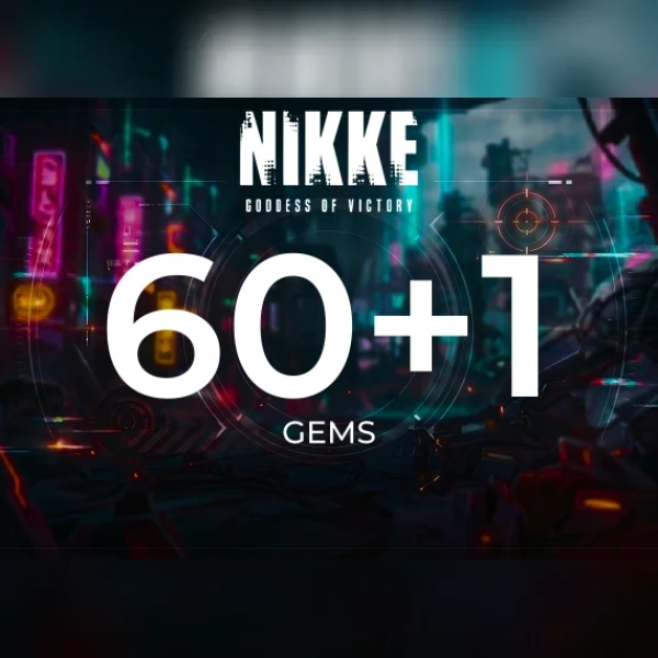 Goddess of Victory: Nikke - 60 + 1 Gems Direct Top-Up - GLOBAL