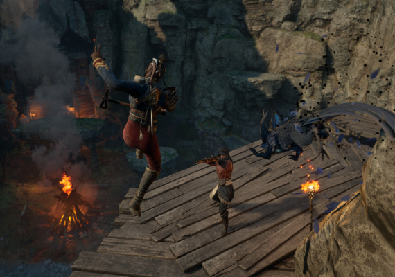 Embrace the role of a God killer and conquer a demanding combat system integrating axe combat, firearms, and magical abilities. Embrace the role of a God killer and conquer a demanding combat system integrating axe combat, firearms, and magical abilities.