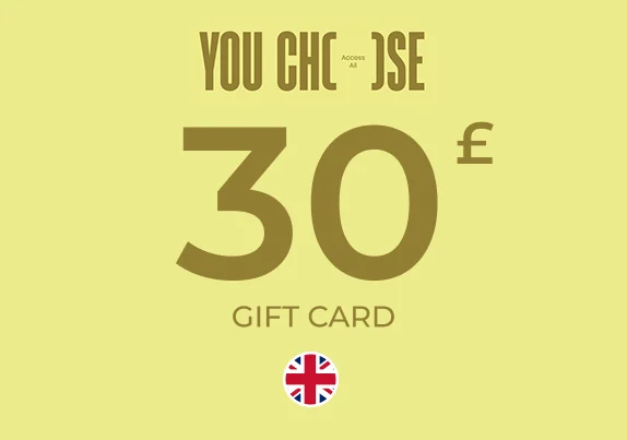 YouChoose All Access Digital Gift Card 30 GBP