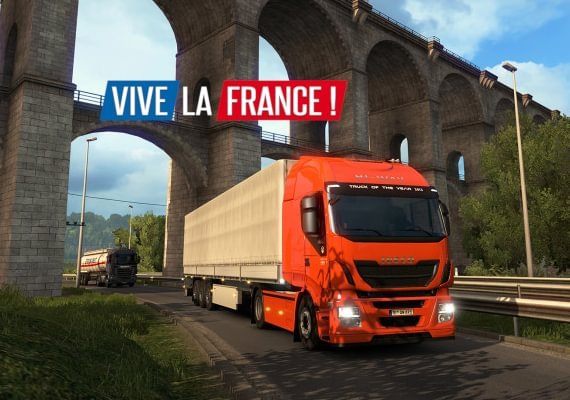 Euro Truck Simulator 2 - Vive la France! (DLC) (PC) Euro Truck Simulator 2 - Vive la France! (DLC) (PC)