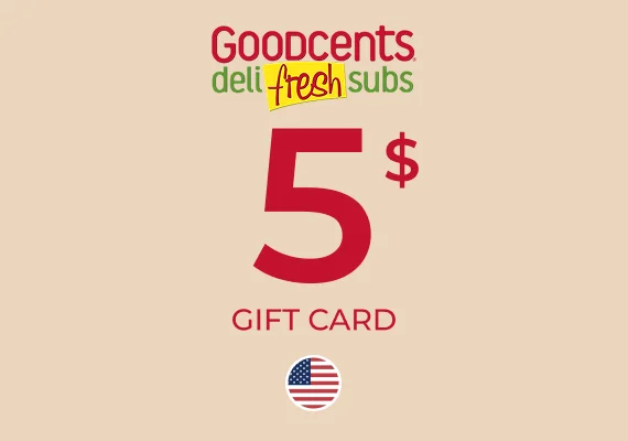 Goodcents Deli Gift Card 5 USD Key - UNITED STATES
