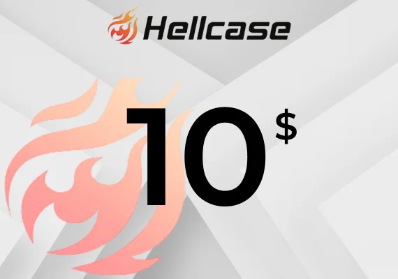 Hellcase.com 10 USD Wallet Card