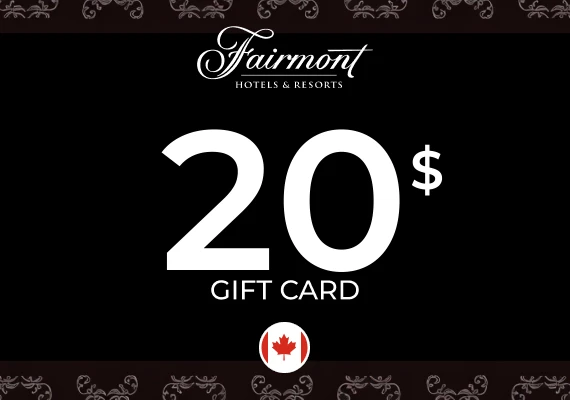 Fairmont Gift Card 20 CAD