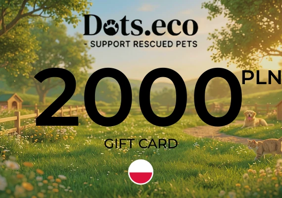 Dots.eco - Support Rescued Pets Gift Card 2000 PLN
