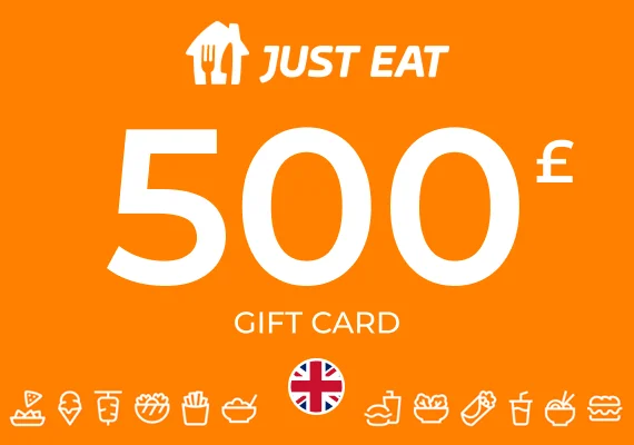 Just Eat Gift Card 500 GBP