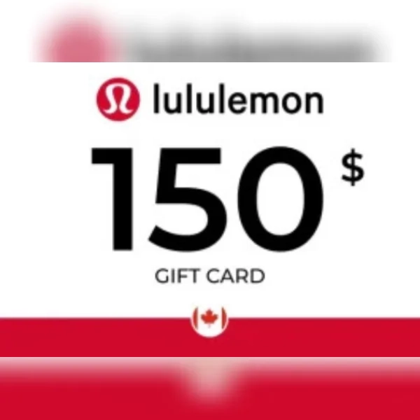 lululemon Gift Card 150 CAD Key - CANADA