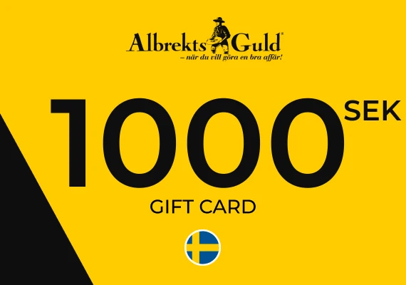 Albrekts Guld Gift Card 1000 SEK