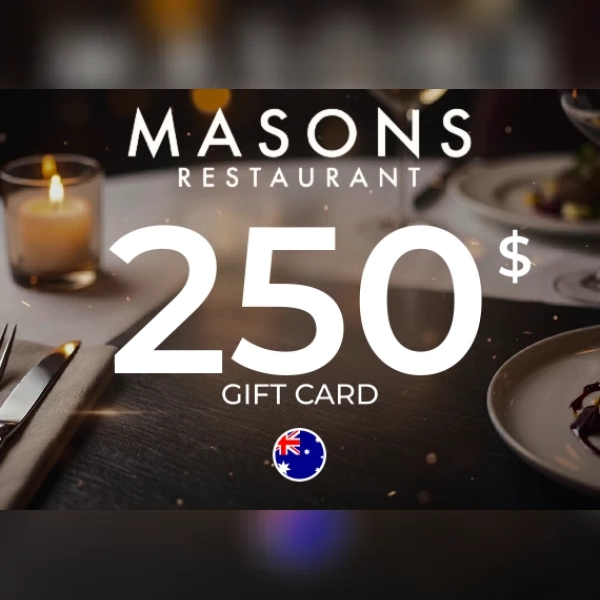 Restaurant Mason Gift Card 250 AUD Key - AUSTRALIA