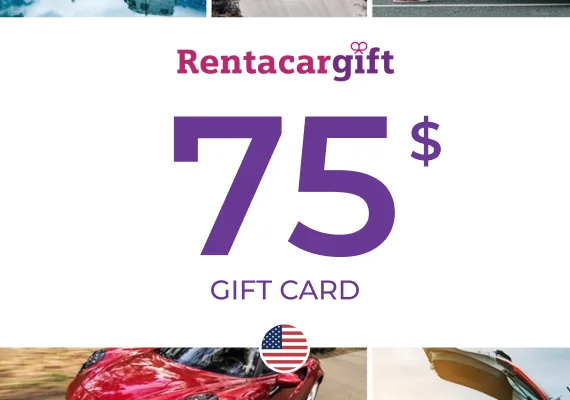 RentacarGift Gift Card 75 USD