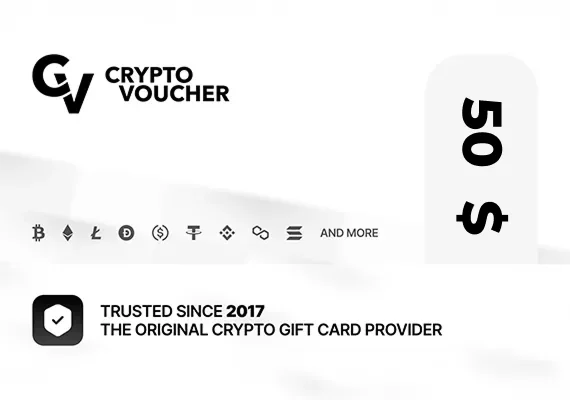 Crypto Voucher Bitcoin (BTC) 50 USD