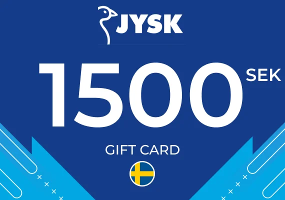 JYSK Gift Card 1500 SEK