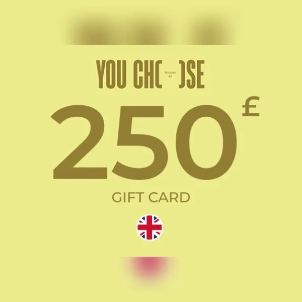 YouChoose Food & Drink Digital Gift Card 250 GBP Key - UNITED KINGDOM