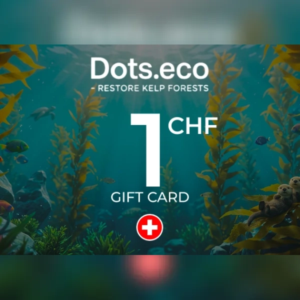 Dots.eco - Restore Kelp Forests Gift Card 1 CHF Key - SWITZERLAND