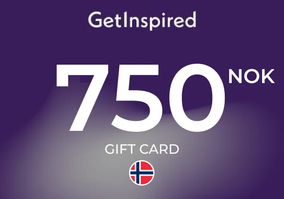GetInspired Gift Card 750 NOK