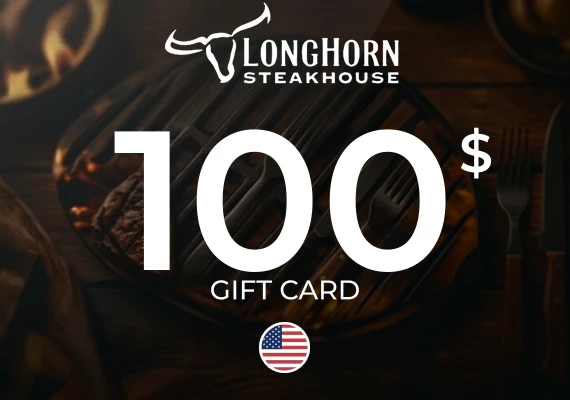 LongHorn Steakhouse Gift Card 100 USD