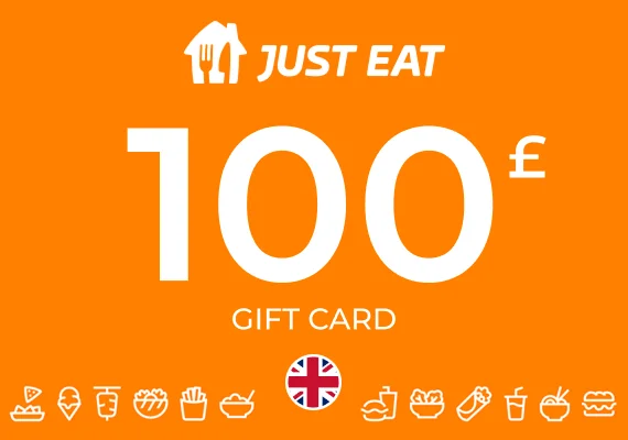Just Eat Gift Card 100 GBP