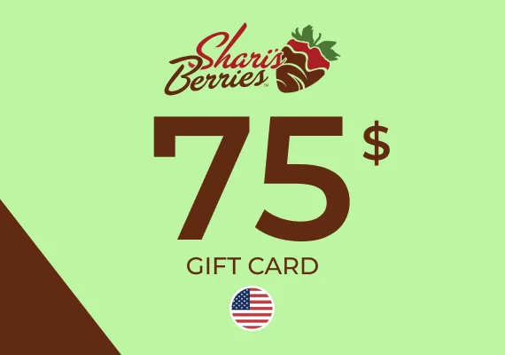 Shari's Berries Gift Card 75 USD