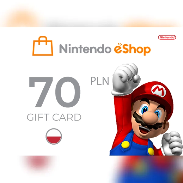 Nintendo eShop Card 70 PLN Key - POLAND