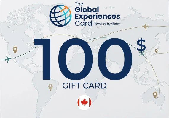 The Global Experiences Card Gift Card 100 CAD