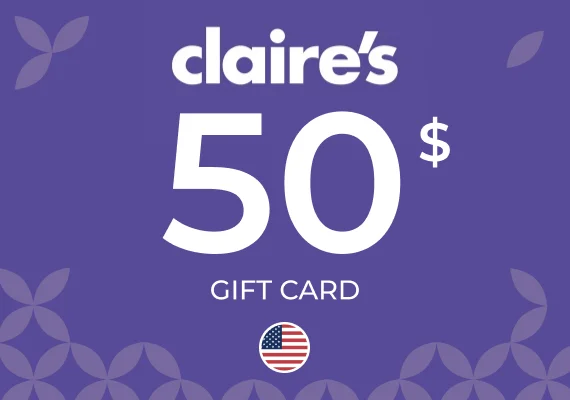 Claire's Gift Card 50 USD