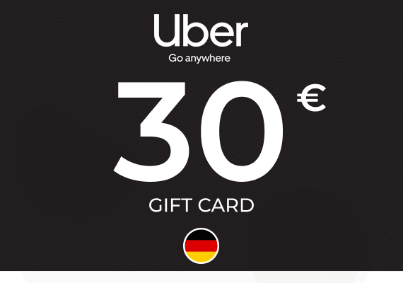 Uber Gift Card 30 EUR