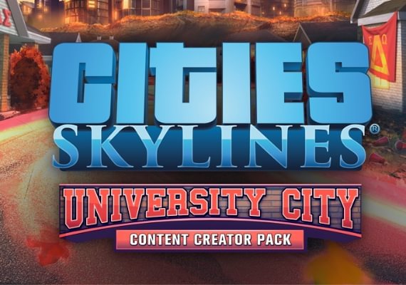 Cities: Skylines - Content Creator Pack: University City (DLC) (PC) Cities: Skylines - Content Creator Pack: University City (DLC) (PC)