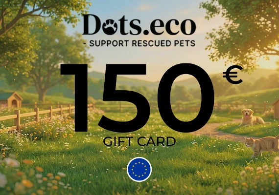 Dots.eco - Support Rescued Pets Gift Card 150 EUR