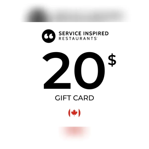 SIR Corp. Gift Card 20 CAD Key - CANADA