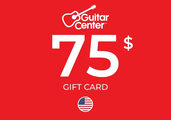 Guitar Center Gift Card 75 USD
