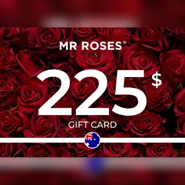 Mr Roses Gift Card 225 AUD Key - AUSTRALIA